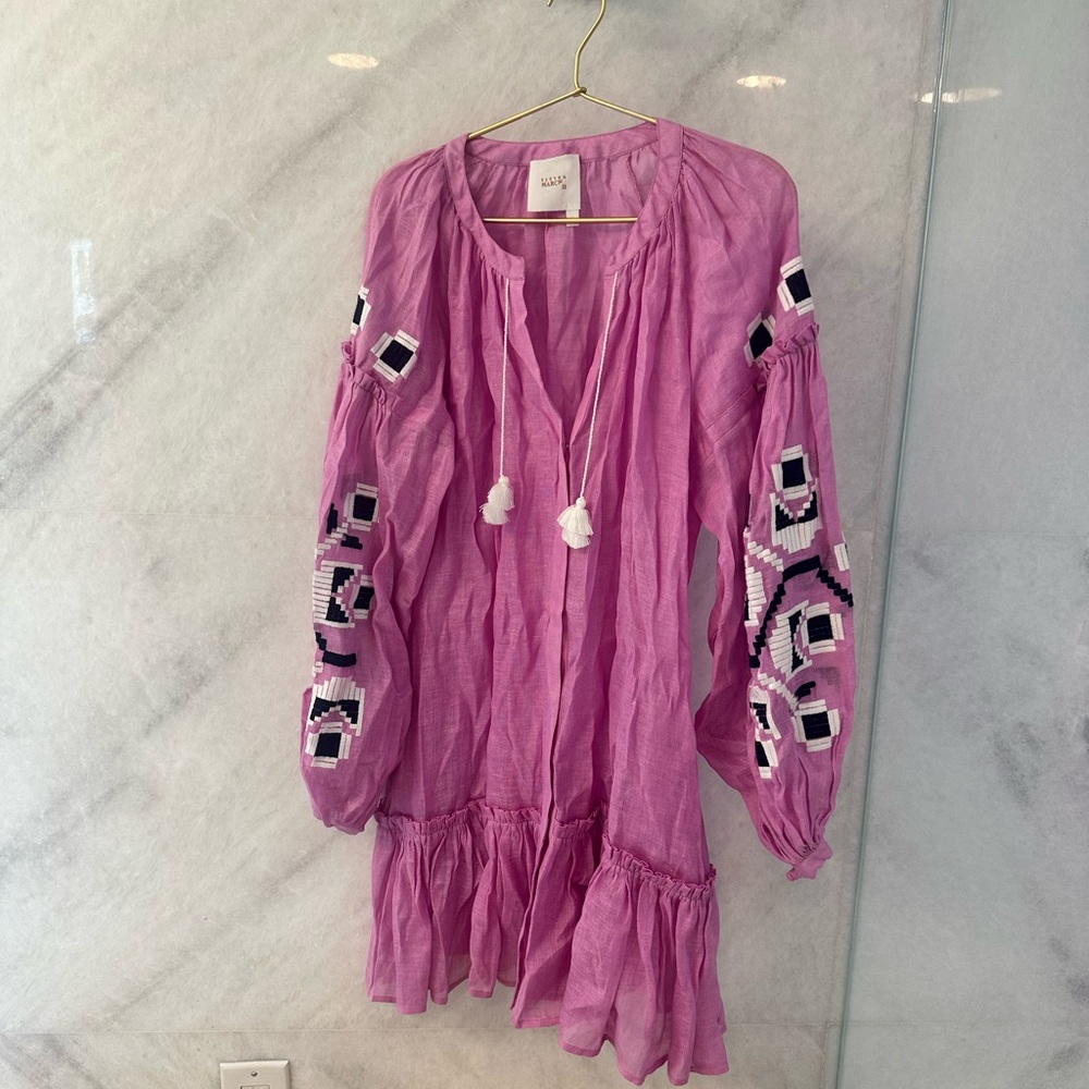 Mach 11 Pink Boho Dress